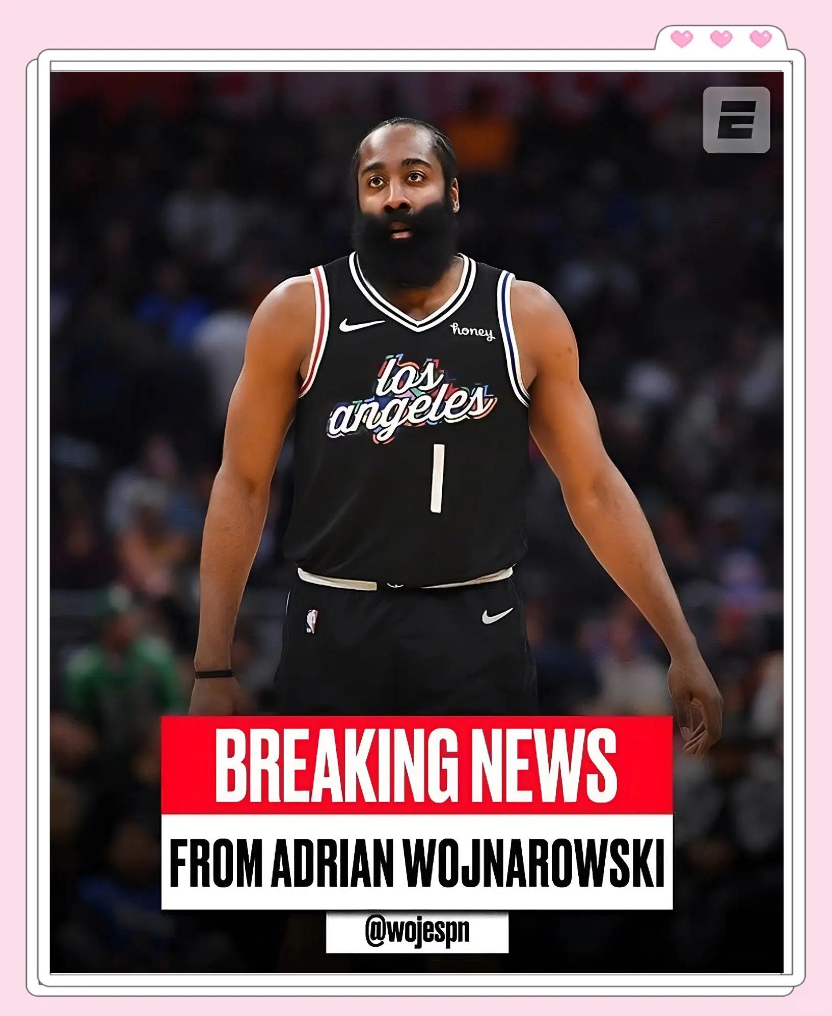 开云体育登录-火箭队据悉正考虑交易哈登，将引发转会市场新波澜