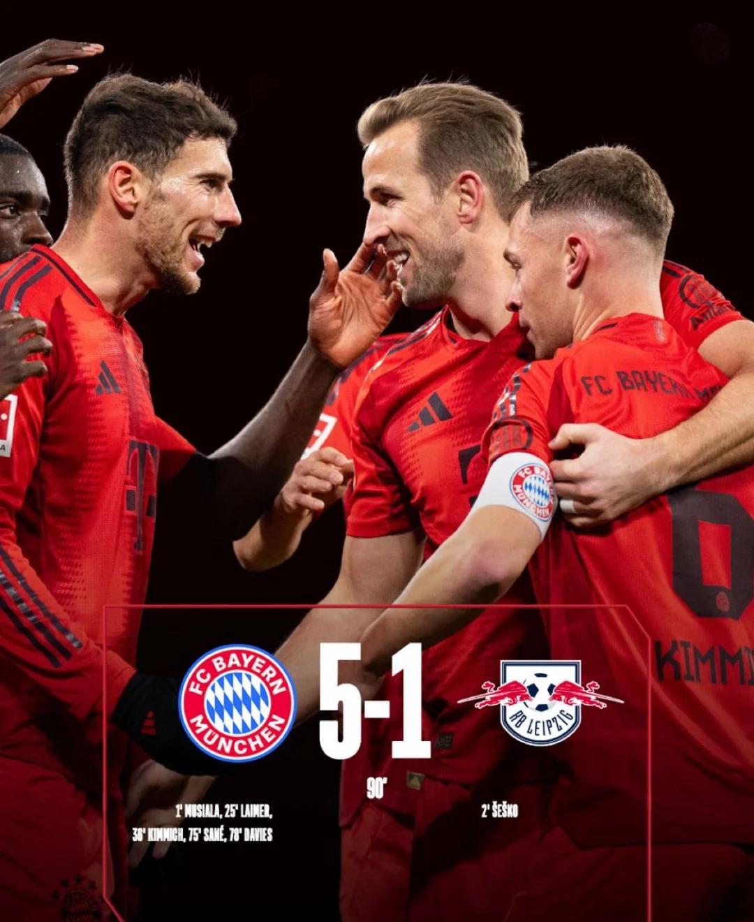 拜仁取胜后连胜达到四场,冲击德甲榜首!的简单介绍 拜仁取胜后连胜达到四场,冲击德甲榜首!的简单介绍