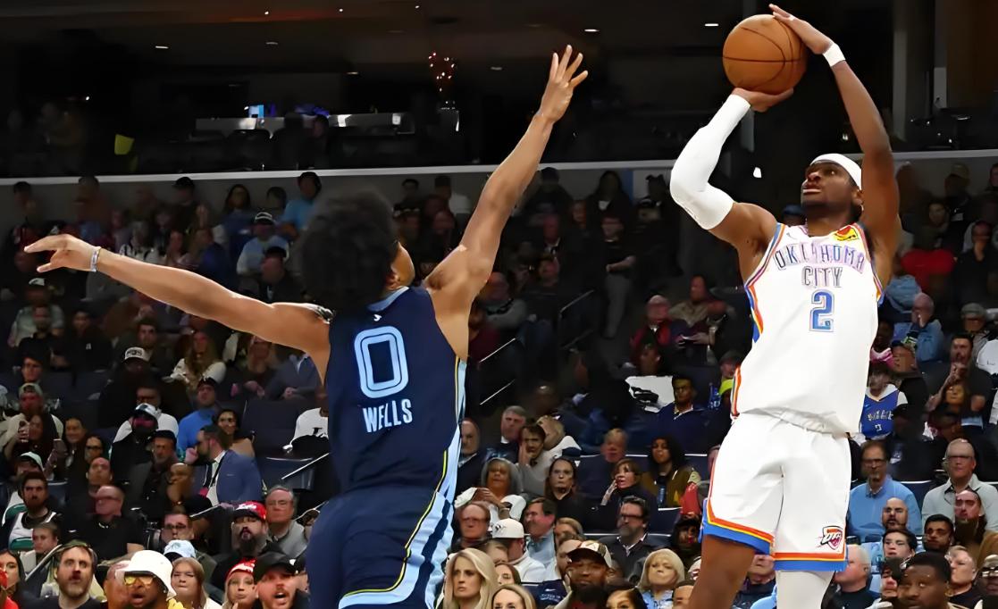 灰熊横扫雷霆，取得胜利